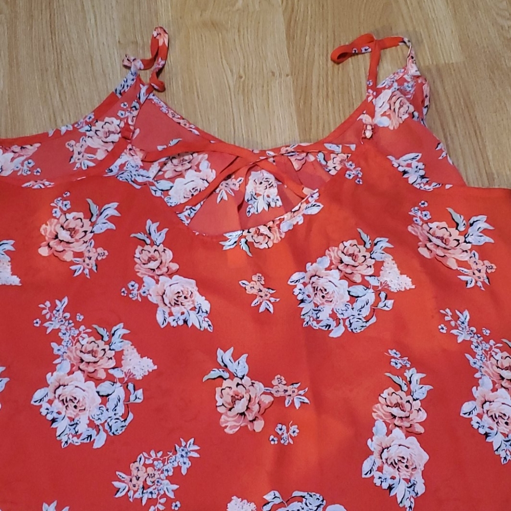 Torrid silk shirt